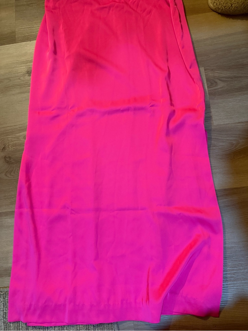 Lilly Pulitzer Hot Pink Strapless Maxi Dress with Bow - Picture 10 of 13